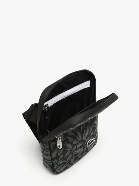 Cross Body Tas Lacoste Zwart lcst NH5087TX ander zicht 2